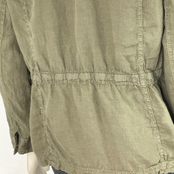 Caslon Linen Jacket Sz Large - Picture 5 of 7